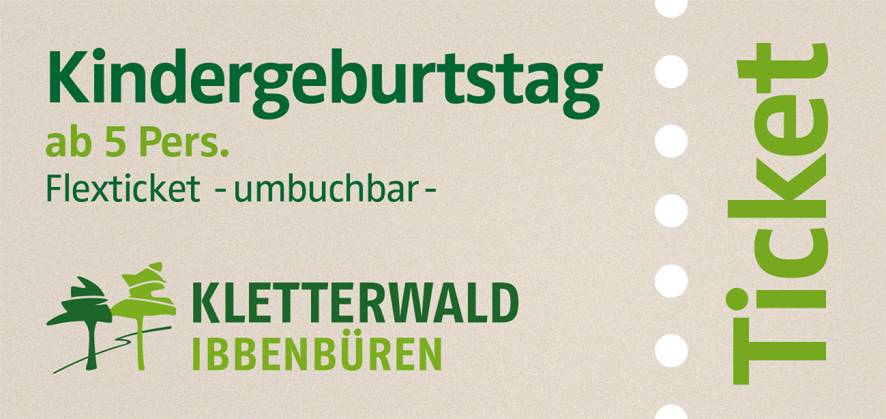 Flex Kindergeburtstag 6 bis 14 Jahre