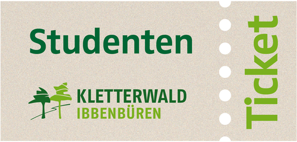 Ticket Studenten, Schüler und Rentner (ab 60 J) gegen Ausweis