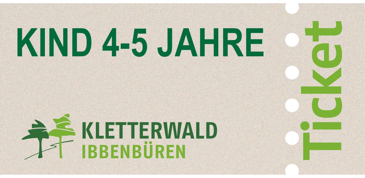 Ticket Kind 4 - 5 Jahre